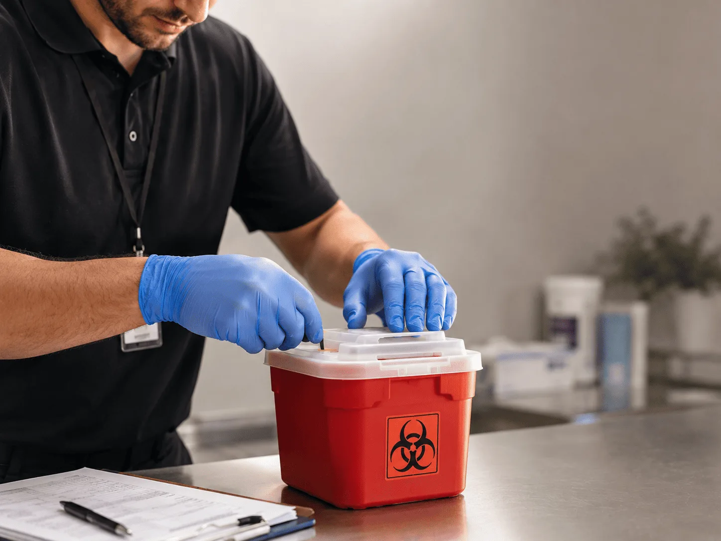 Why choose Sharps Waste Disposal in Protection, KS